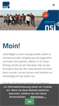 Mobile Screenshot of nordsee-internat.de